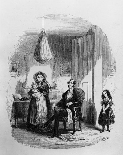 Die Familie Dombey, Illustration aus 